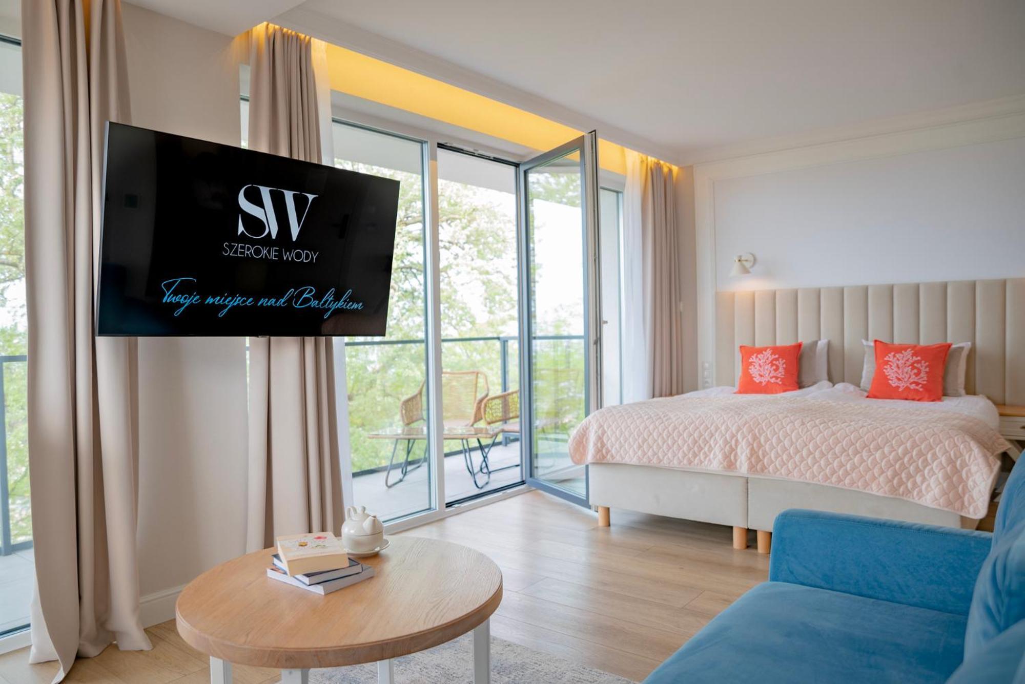 Hotel Szerokie Wody Sea & Sand Ustka Esterno foto